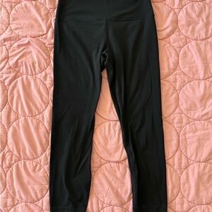 lululemon athletica Black Align high rise crop 23”
